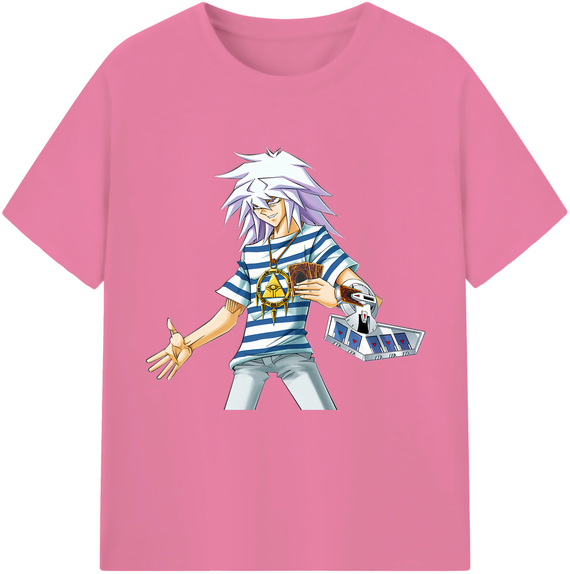 （画像用） 遊☆戯☆王 Yu-Gi-Oh! 綿100％半袖Tシャツ（フロントプリント）